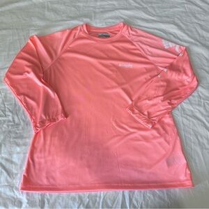 Columbia Pink Long Sleeve Shirt